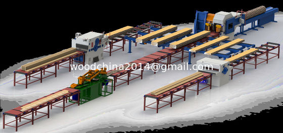 Plank Board Timber Multi Blade Rip Saw Machine price Round Log Wood Log Gang Multi Rip Saw Machine Woodworking
