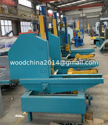 Lumber Sawing Machine Vertical Band Saw Machine with carriage For Sawmill Wood Cutting